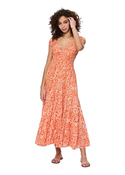 Aller Simplement Sukienka w kolorze pomarańczowo-białym ze sklepu Limango Polska w kategorii Sukienki - zdjęcie 185568450