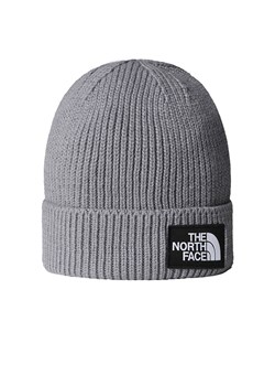 Czapka unisex The North Face Logo Box Beanie 0A8CHEDYY1 - szara ze sklepu streetstyle24.pl w kategorii Czapki zimowe męskie - zdjęcie 185568720