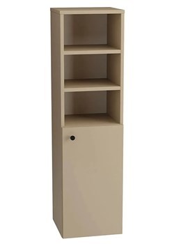 Wiszący słupek łazienkowy cappuccino - Tavesi 6X ze sklepu Edinos.pl w kategorii Szafki i regały łazienkowe - zdjęcie 185568864