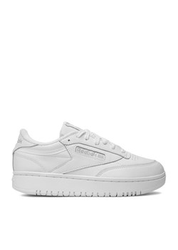 Sneakersy Reebok EO-CLUB C DOUBLE 100006321 Biały ze sklepu eobuwie.pl w kategorii Buty sportowe damskie - zdjęcie 185569013
