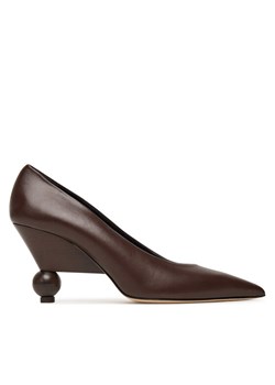 Czółenka Weekend Max Mara Nievo 25255260956 Brązowy ze sklepu eobuwie.pl w kategorii Czółenka - zdjęcie 185569062