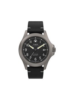 Zegarek Timex Expedition North Titanium Automatic TW2V54000 Czarny ze sklepu eobuwie.pl w kategorii Zegarki - zdjęcie 185569102