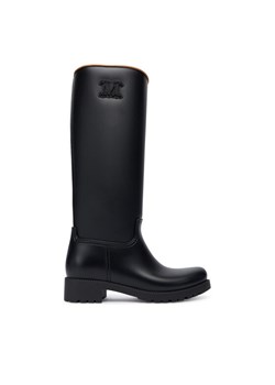 Kalosze Max Mara 2524796192600 Czarny ze sklepu eobuwie.pl w kategorii Kalosze damskie - zdjęcie 185569113