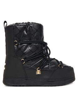 Śniegowce Elisabetta Franchi Snow Boot F4A6-E0457-1860930 D Czarny ze sklepu eobuwie.pl w kategorii Buty zimowe dziecięce - zdjęcie 185569131