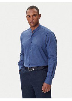 KARL LAGERFELD Koszula 605035 552627 Granatowy Regular Fit ze sklepu MODIVO w kategorii Koszule męskie - zdjęcie 185570484