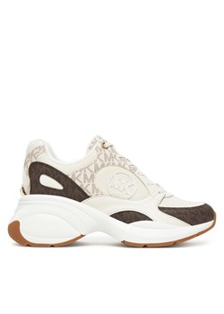 MICHAEL Michael Kors Sneakersy 43R5ZUFS6D Brązowy ze sklepu MODIVO w kategorii Buty sportowe damskie - zdjęcie 185570522