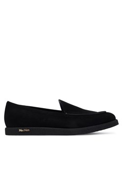 Max Mara Lordsy Softymoc 2524526251600 Czarny ze sklepu MODIVO w kategorii Lordsy damskie - zdjęcie 185570600