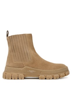 Weekend Max Mara Sztyblety 2525796035600 Beżowy ze sklepu MODIVO w kategorii Botki - zdjęcie 185570601