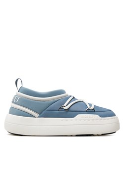 Moon Boot Botki Park Icon 80D2470070 Niebieski ze sklepu MODIVO w kategorii Buty zimowe męskie - zdjęcie 185570643