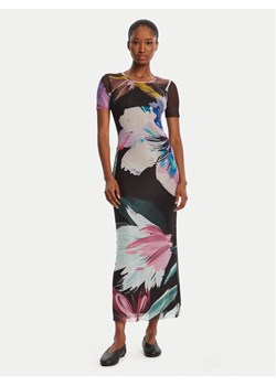 Desigual Sukienka codzienna Bernadette 25WWVK19 Kolorowy Slim Fit ze sklepu MODIVO w kategorii Sukienki - zdjęcie 185570661