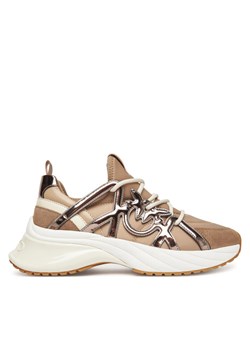 PINKO Sneakersy Ariel 01 SS0023T040 Brązowy ze sklepu MODIVO w kategorii Buty sportowe damskie - zdjęcie 185570684