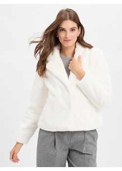 Marie Lund Kurtka damska Kobiety Sztuczne włókno écru jednolity ze sklepu vangraaf w kategorii Kurtki damskie - zdjęcie 185572364