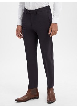 Strellson Spodnie - Maury Mężczyźni Slim Fit Sztuczne włókno bakłażanowy marmurkowy ze sklepu vangraaf w kategorii Spodnie męskie - zdjęcie 185572373