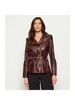 Elisabetta Franchi Skórzana ramoneska | Regular Fit ze sklepu Gomez Fashion Store w kategorii Kurtki damskie - zdjęcie 185573003