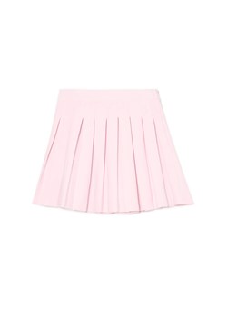 Cropp - Różowa plisowana spódnica mini - różowy ze sklepu Cropp w kategorii Spódnice - zdjęcie 185573171