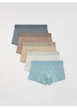 Reserved - 5 pack bokserek Classic - beżowy ze sklepu Reserved w kategorii Majtki męskie - zdjęcie 185573661