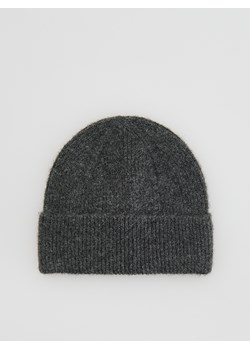 Reserved - Czapka beanie - ciemnoszary ze sklepu Reserved w kategorii Czapki zimowe damskie - zdjęcie 185574202