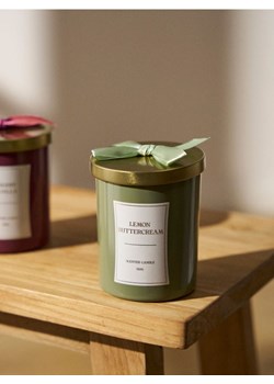 Sinsay - Świeczka Lemon Buttercream - zielony ze sklepu Sinsay w kategorii Dom - zdjęcie 185574813