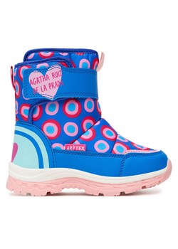 Śniegowce Agatha Ruiz de la Prada 251990 D Niebieski ze sklepu eobuwie.pl w kategorii Buty zimowe dziecięce - zdjęcie 185574874