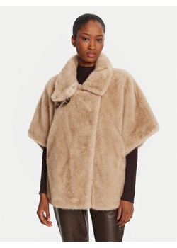 PINKO Futro Comodino 103837 A2PI Beżowy Regular Fit ze sklepu MODIVO w kategorii Futra damskie - zdjęcie 185575324