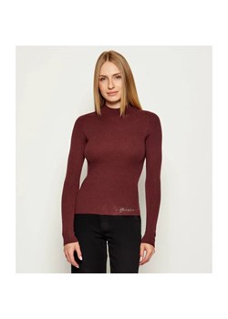 GUESS Półgolf JULIA | Slim Fit | z dodatkiem wełny i kaszmiru ze sklepu Gomez Fashion Store w kategorii Swetry damskie - zdjęcie 185576341
