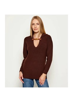Elisabetta Franchi Sweter | Regular Fit | z dodatkiem wełny ze sklepu Gomez Fashion Store w kategorii Swetry damskie - zdjęcie 185576343