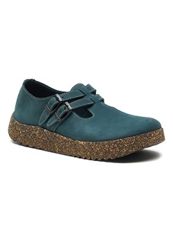 Comfortfusse Skórzane slippersy w kolorze niebieskim ze sklepu Limango Polska w kategorii Półbuty damskie - zdjęcie 185578650
