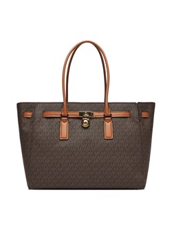 Torebka MICHAEL Michael Kors 30F5GNXT3B Brązowy ze sklepu eobuwie.pl w kategorii Torby Shopper bag - zdjęcie 185578841