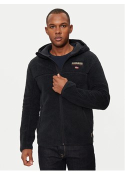 Napapijri Polar T-Tynik NP0A4IA8 Czarny Regular Fit ze sklepu MODIVO w kategorii Bluzy męskie - zdjęcie 185579343