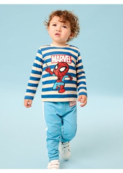 Sinsay - Koszulka z długimi rękawami Spider-Man - kremowy ze sklepu Sinsay w kategorii Kaftaniki i bluzki - zdjęcie 185580903