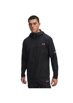 Męska kurtka treningowa Under Armour UA Tech Utility Woven - czarna ze sklepu Sportstylestory.com w kategorii Bluzy męskie - zdjęcie 185581201