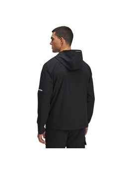 Męska kurtka treningowa Under Armour UA Tech Utility Woven - czarna ze sklepu Sportstylestory.com w kategorii Bluzy męskie - zdjęcie 185581203