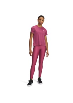 Damskie legginsy treningowe Under Armour UA Tech WM Tape Legging - różowe ze sklepu Sportstylestory.com w kategorii Spodnie damskie - zdjęcie 185581243