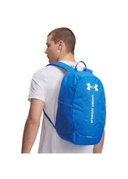 Plecak uniseks UA Hustle Lite Backpack - niebieski ze sklepu Sportstylestory.com w kategorii Plecaki - zdjęcie 185581284
