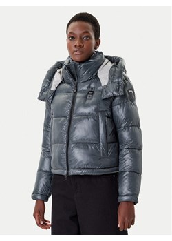 Blauer Kurtka zimowa 25WBLDC02170 Szary Regular Fit ze sklepu MODIVO w kategorii Kurtki damskie - zdjęcie 185581444