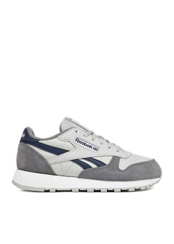 Sneakersy Reebok EO-CLASSIC LEATHER 100224429 Szary ze sklepu eobuwie.pl w kategorii Buty sportowe dziecięce - zdjęcie 185583181