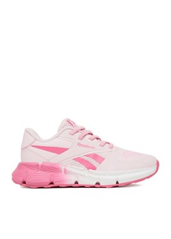Sneakersy Reebok EO-ZIG DYNAMICA 5 ELASTIC LACES 100231943 Różowy ze sklepu eobuwie.pl w kategorii Buty sportowe dziecięce - zdjęcie 185583202