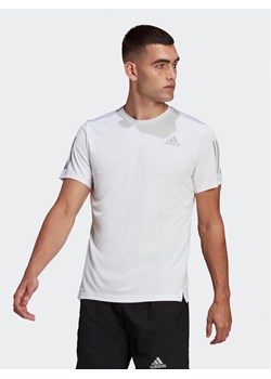 adidas T-Shirt Own the Run T-Shirt HB7444 Biały Regular Fit ze sklepu MODIVO w kategorii T-shirty męskie - zdjęcie 185583531