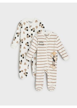 Sinsay - Śpiochy 2 pack Mickey Mouse - kremowy ze sklepu Sinsay w kategorii Śpiochy - zdjęcie 185584892