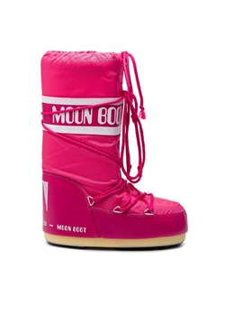 Śniegowce Moon Boot Nylon 14004400062 Różowy ze sklepu eobuwie.pl w kategorii Śniegowce damskie - zdjęcie 185585153