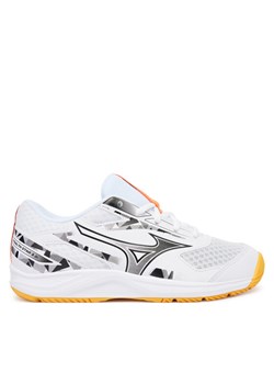Buty halowe Mizuno Stealth Star 3 Jr. X1GC2507 Biały ze sklepu eobuwie.pl w kategorii Buty sportowe dziecięce - zdjęcie 185585204