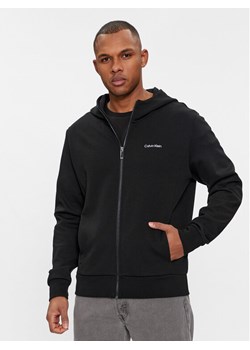 Calvin Klein Bluza Micro Logo K10K112752 Czarny Regular Fit ze sklepu MODIVO w kategorii Bluzy męskie - zdjęcie 185585902