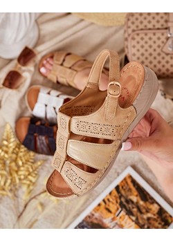 Royalfashion Sandałki damskie z cholewką Limmin ze sklepu royalfashion.pl w kategorii Sandały damskie - zdjęcie 185586734