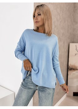 sweter tromso błękitny one size ze sklepu UBRA w kategorii Swetry damskie - zdjęcie 185586811