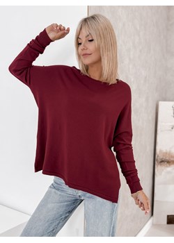 sweter tromso bordowy one size ze sklepu UBRA w kategorii Swetry damskie - zdjęcie 185586832