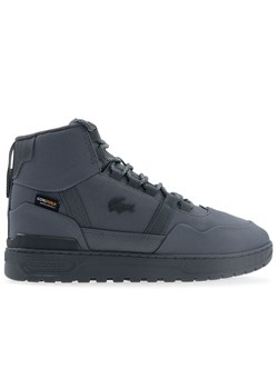 Buty męskie Lacoste T-Clip Winter Mid 225 1 SMA 750SMA0195-17C - szare ze sklepu streetstyle24.pl w kategorii Buty zimowe męskie - zdjęcie 185587003
