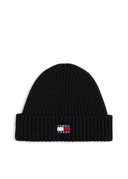 Czapka Tommy Jeans Heritage Core AM0AM13669 Czarny ze sklepu eobuwie.pl w kategorii Czapki zimowe męskie - zdjęcie 185587221