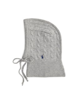 Kominiarka Polo Ralph Lauren 455981427001 Szary ze sklepu eobuwie.pl w kategorii Czapki zimowe damskie - zdjęcie 185587332