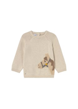 Mayoral Sweter 2345 Beżowy Regular Fit ze sklepu MODIVO w kategorii Bluzy i swetry - zdjęcie 185588404