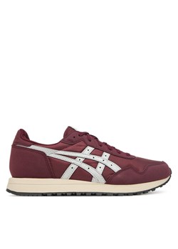Asics Sneakersy Tiger Runner Ii 1203A293 Czerwony ze sklepu MODIVO w kategorii Buty sportowe męskie - zdjęcie 185588413